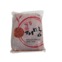 글로벌 홍피망 냉동1cm 1kg (냉동)