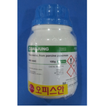 오피스안 판크레아틴 (D.J) Pancreatin from porcine pancreas [EP] 100G [실험시약] 시약