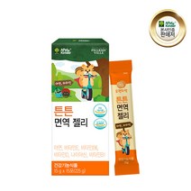 어린이 키즈 비타민 미네랄 충전 면역 젤리 스틱 우리아이 돌쟁이 조카 두돌 성장기 1세 2세 3세 4세 5세 성장기 환절기 오렌지맛 잴리 제리 쪨리 영양소 영양제 보충제 보조제 개선제 나이아신 글루콘산아연 여아 남아 주니어 단백질 홍삼농축액, 15포, 1개