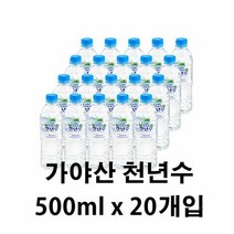 가야산 천년수 500ml x 20개입, 단품