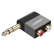 55잭 6.3 6.5 RCA 꺾임 앰프 케이블 오디오 변환 젠더 악기 믹서 기타 전자드럼
