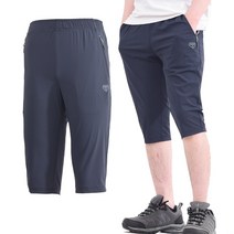 워킹맨 아울렛 여름 남성 냉감 쿨 스판 7부 트레이닝 바지 츄리닝 운동복 작업복 펜츠 밴딩바지 B300