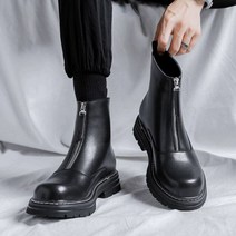 디자이너 남성 부츠 패션 트렌드 정품 가죽 신발 파티 나이트 클럽 드레스 카우보이 첼시 플랫폼 발목