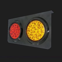 소형트럭 깜빡이 브레이크 2구 교체용 후미등 12V 렉카 캠핑카 화물차 픽업 데루등, 상세페이지참조