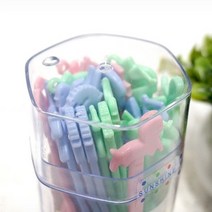 과일꽂이 과일포크 일회용포크 과일포크 디저트 플레이팅, 1개, 27개