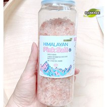 [모비딕컴퍼니] 답례용소금 이태리소금 식자재 소솔트 암염 스프 그라인더 일회용소금, 잇★ 에코몽 히말라야 핑크솔트 bottle 선물세트 2, 잇★ 고운2통+굵은3통