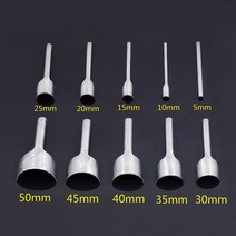 외 1 5-50mm 중공 구멍 스틸 하프 라운드 커터 펀치 수제 펀칭 핸드 툴, 30mm
