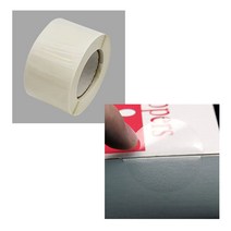 [풀리줄리] 투명 원형 38mm 선물 봉투 상자 씰링 스티커 1롤 매장