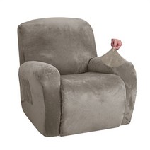 가성비 안마의자 매트 휴대용 소형 접이식 massage chair 벨벳 안락 의자 커버 모든 항목을 포함하는 소파 커버 마사지 게으른 소년 의자 커버 안락 의자 싱글 소파, a2 리클라이너 커버