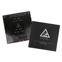 알루미늄 24V 열 침대 가열 침대 플랫폼 300X300X3mm PCB 핫 플레이트 유연한 3D 프린터 히트 베드 커버 MK2A MK3A, 설명, 블랙, 설명