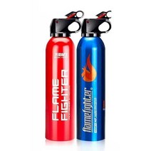 차량용소화기 자동차 수성소화장비 화재 진압, (레드) 600ml