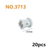 안티프래질 빌딩 블록 MOC 기술 부품 기어 크로스 액슬 시리즈 호환 70905 45300 3709 87081 45590 교육용 크리에이티브 완구, 31 3713