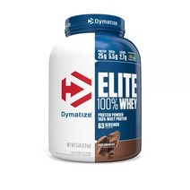 Dymatize Elite 100% 유청 단백질 리치 초콜릿 5파운드