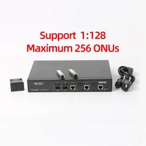 Ftth 2pon Epon Mini 2 포트 GEPON Olt 공급 기타 Onu 최대 1:128 호환, 1 olt with 2pcs 9db