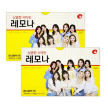 경남제약 비타민 레모나 드링크 100mlx10개입x2박스[총20병], 2개, 1000ml