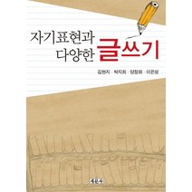 자기표현과 다양한 글쓰기, 새문사, 김현지,박지희,양정화,이은성 공저