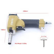 Meite 1170 공압 핀 건 에어 스테이플러 Tacker For Sofa And Furniture, 한개옵션0