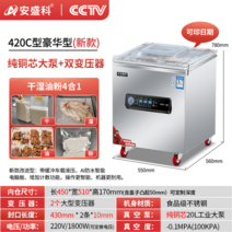 업소용 진공포장기 푸드세이버 실링기 압축기 진공기 비닐 산업용 대형 음식 테이블형, 옵션1