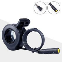 전기자전거 배터리 부품 브레이크 130x 엄지 스로틀 퀵 릴리스 가속기 24v-72v 자전거 산악 수정 용 모터 변환 키트, [02] as shown