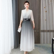 실크 여름 모시적삼 원피스 어른 한복 근무복 계량 개량 법복 절복 삼베 작업 전통 식당 카페 생활 퓨전