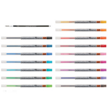 SS1811 유니 스타일핏트 젤잉크 리필심 028 038mm 색상별, 0.28mm:바이올렛