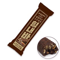 초콜릿 선물 등산 사무실 간식 크런치 곡물 초코바 40g 12개입