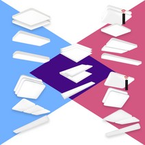 장수램프 LED 조명세트 (20평 30평 40평) 방등 주방등 거실등, C. 리모컨 세트 (C01~C06), C01_20평형 LED 소프트 리모컨세트