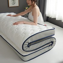 토퍼 템퍼 템퍼페딕 매트리스 슈프림 무중력 기절 바닥 메모리폼 10cm, 08. 호텔 쿠션---드림 스트라이프/10cm