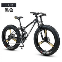 MTB 광폭타이어 팻바이크 출퇴근용 산악용 자전거 팻자전거 산악 입문용 펫바이크 튼튼한, 27단_16 | 24인치