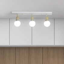 자유봉 3등 LED 주방등 레일형 부엌 인테리어 카페 홈 조명, 자유봉3등(램프미포함)