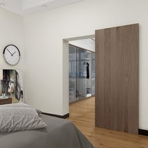 비노출 벽면용 매입댐퍼 행거부속 슬라이딩도어 레일 세트 행거레일 EM