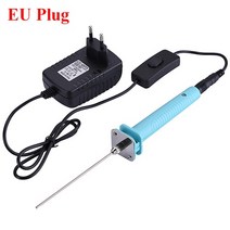 열선커터기 우드락커터기 곡선형 직선형 펜형 usb형 스티로폼 재단기 우드락재단 110V-240V 30W 전문 폼 커터 휴대용 커팅 펜 폴리스티렌 머신 DIY 도구, [01] EU Plug, 01 EU Plug