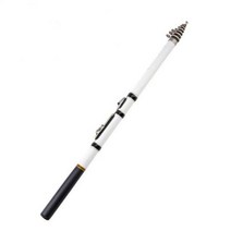 Telescopic 낚시대 스피닝 플라이 카본 파이버 페스카 3M 2.7M 2.4M 2.1M 1.8M 1.5M 여행용 미니 릴 시트, 2.4 m, CHINA, WHITE