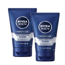 니베아 프로텍트 앤 케어 페이스 스크럽 125ml Nivea Protect Care Face Scrub, 2개