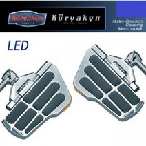 쿠리야킨(Kuryakyn) GL1800 LED 보드 보조발판 4058, 1개