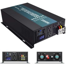 발전기 소형발전기 캠핑용발전기 비상용 2000W 순수 사인파 태양 광 인버터 12V 220V 백업 전원 배터리 발, 04 48V_01 110-120 볼트_04 프랑스