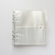 아이브포토카드 100200 포켓 사진 앨범 카드 홀더 35 인치 포토 포토 브로마이드, 흰색 5인치