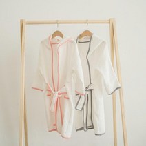 베이직거즈 비치가운 여름 아동 타올 물놀이 샤워 목욕 타월, 인디핑크_L