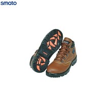 스마토 안전화 지퍼 FS-601 230mm 브라운 안전 운동화 특수화 작업화 건설 남성 여성 노가다