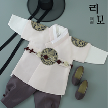 리모한복 Track-63 (백일-8세) 남아한복 돌한복 아기한복