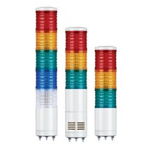타워램프 LED (모든사양재고보유) / 직부형 / 타워등 큐라이트대리점 ST45ML, AC110V, ST45ML-BZ1(적)