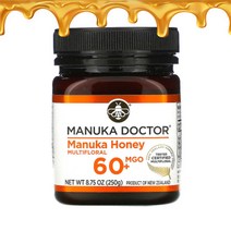 Manuka Doctor 마누카 꿀 마누카꿀 효능 잡화꿀 MGO 60 250그램 500그램, 500g