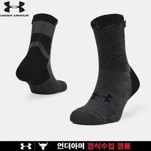 언더아머 [언더아머]UA Armour Dry 런 크루 삭스 1361156-001, 블랙(001)/L(270mm~305mm)
