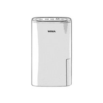 위니아 제습기 8L, EDH8CNW