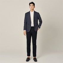 엠보스 울 혼방 져지 자켓.AMKC20301