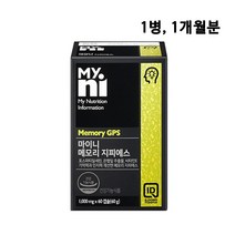 마이니 메모리 지피에스 은행잎추출물 포스파디딜세린 분말 가루 뇌영양제 수험생 기억력