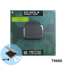 인텔 코어 2 듀오 T9600 SLG9F B47 2.8 GHz 듀얼 스레드 CPU 프로세서 6M 35W PGA478, 상세내용표시
