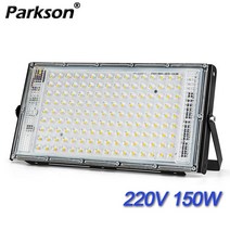 홍수 빛 led 가로등 ac 220v-240v 150w 야외 조명 투광 조명 focos led 외부 스포트라이트 ip65 방수 반사판, 차가운 흰색, 협력사