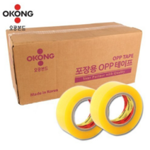 [오공본드] 투명 OPP박스테이프 100m 1Box(30개) 박스테이프, 30롤