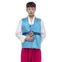 남성 사극 공연용 비단 한복 의상